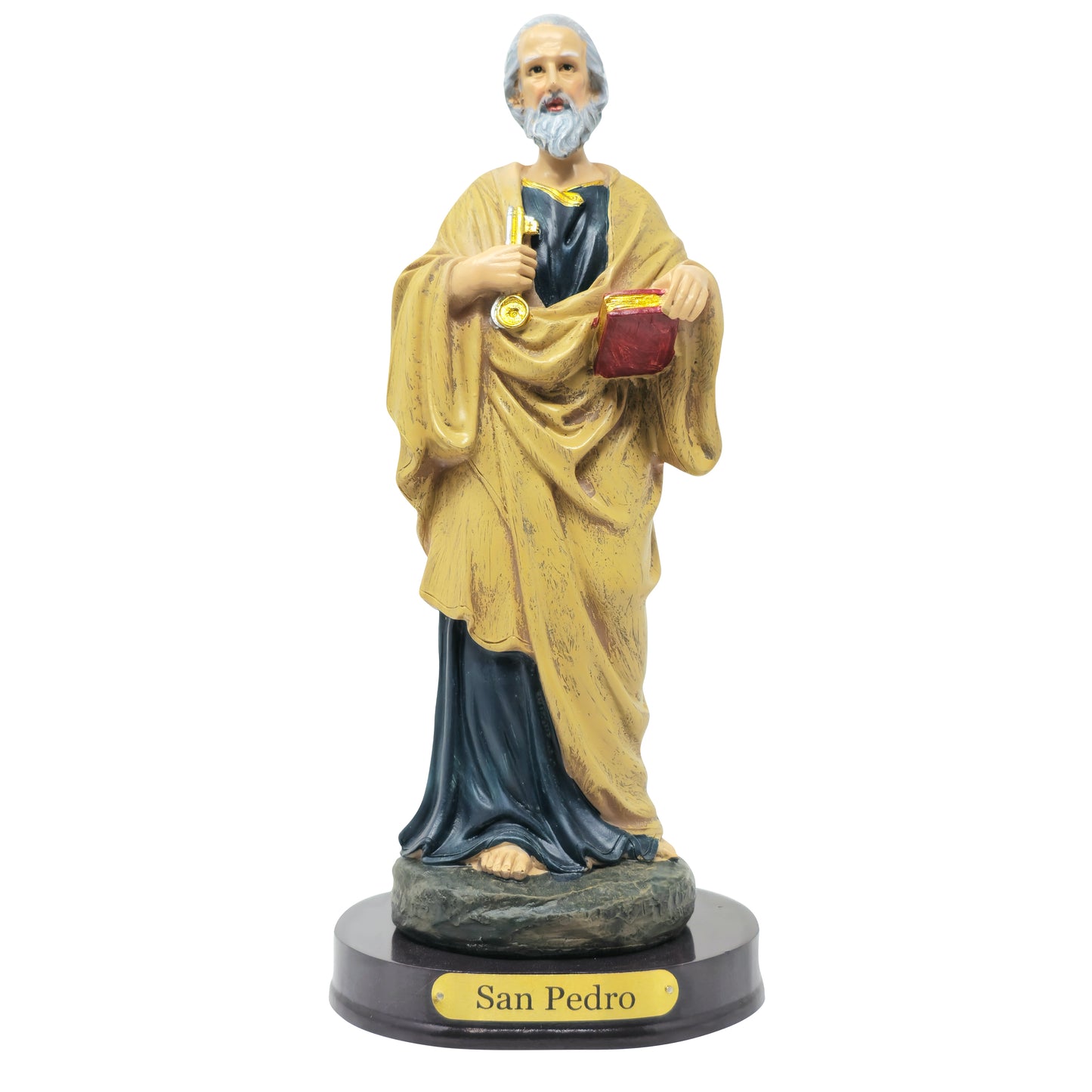 MrcjSales - Saint Peter Resin Statues | Padre Pio | Multiple Sizes | Perfect for Church, Home Decor, Gifts | Inspire Hope and Faith - S x 8" inches image