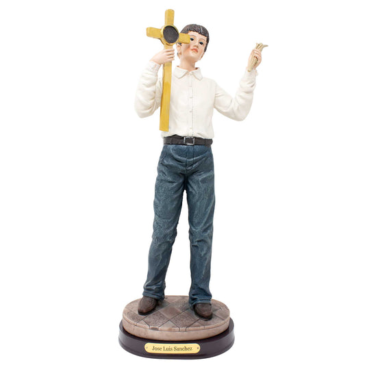 MrcjSales - Jose Luis Sanchez Resin Statue | Multiple Sizes | Realistic Appearance for Spiritual Atmosphere - M x 12" inches image