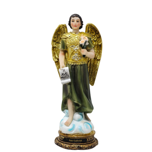 MrcjSales - Archangel St. Gabriel Statue | Multiple Sizes | Lifelike Resin Craftsmanship | Religious Decor image 5