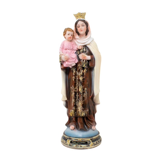MrcjSales - Virgin of Carmen Statue | Multiple Sizes | Resin Craftsmanship | Virgen de Carmen | Church, Home Decor, Gifts image 0