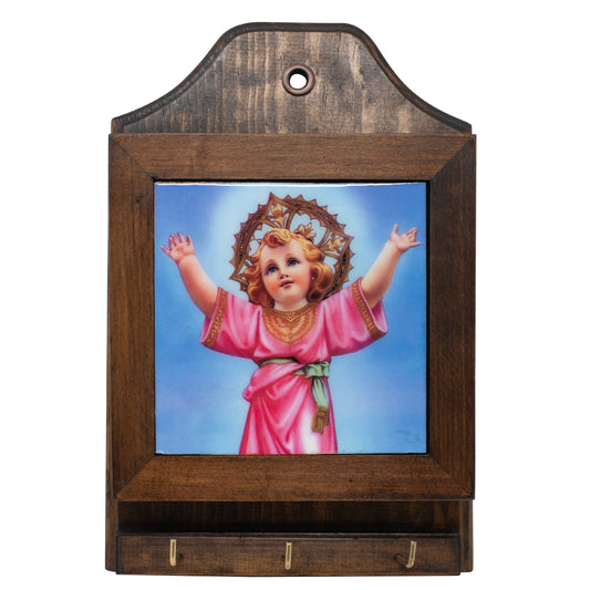 MrcjSales Divine Child Key/Mail Box Holder | Hang Anywhere | Spacious Room | Detailed Image | Versatile Use image 0