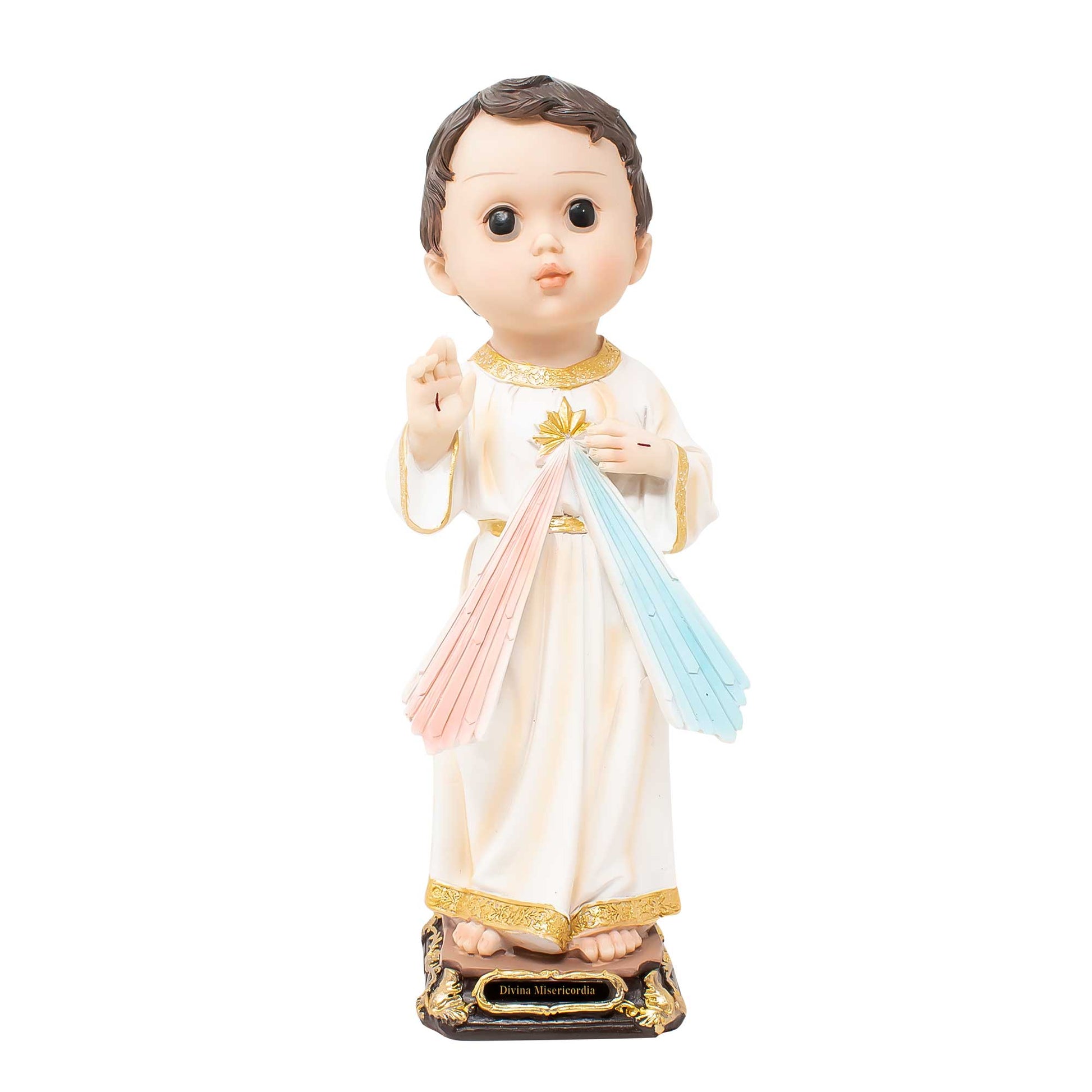 MrcjSales - Divine Mercy Infinite Resin Statue | Divina Misericordia | Multiple Sizes | Beautiful Catholic Home Decor - M x 12" inches image