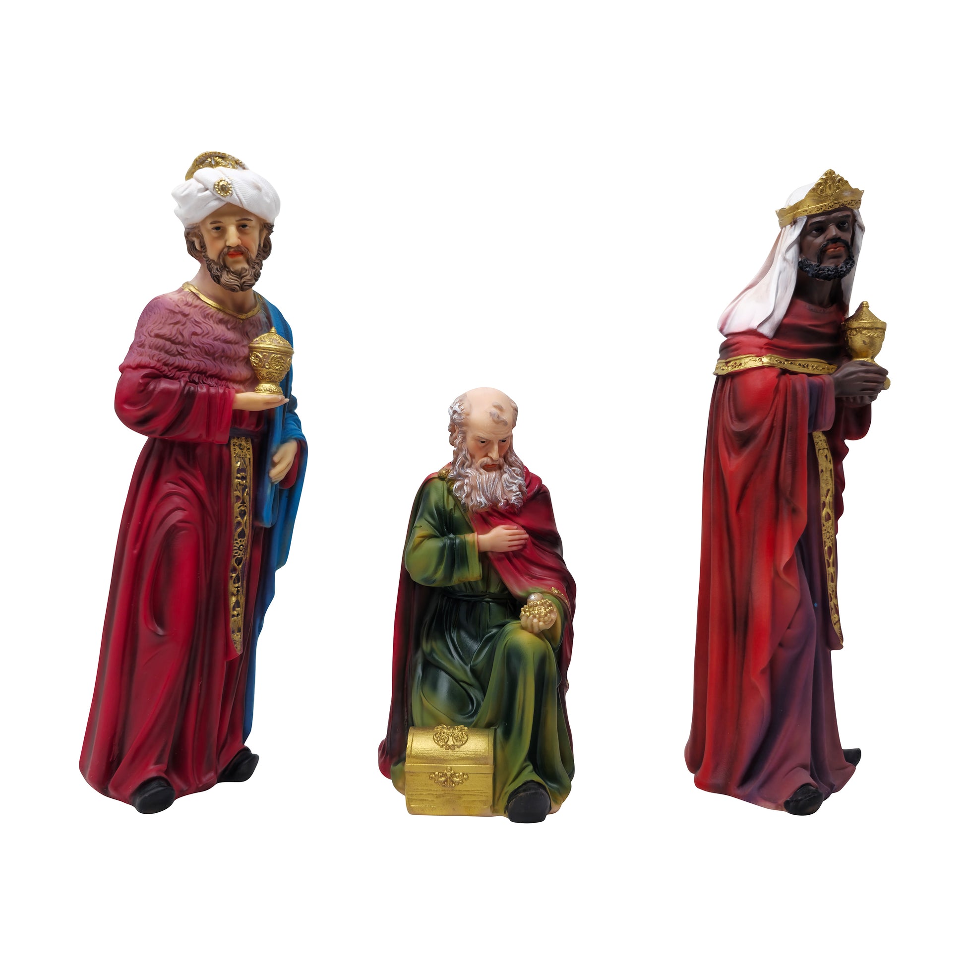 Nativity Set 12 Piece 12 Inch High Quality Resin Masterpiece Tradición de Navidad Meaningful Christmas Tradition Ideal for Devotion - MrcjSales image 3