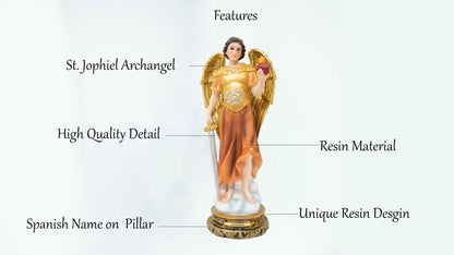 MrcjSales - Archangel Jophiel Statues | Multiple Sizes | Perfect for Church Services, Home Decor, Gifts image 2