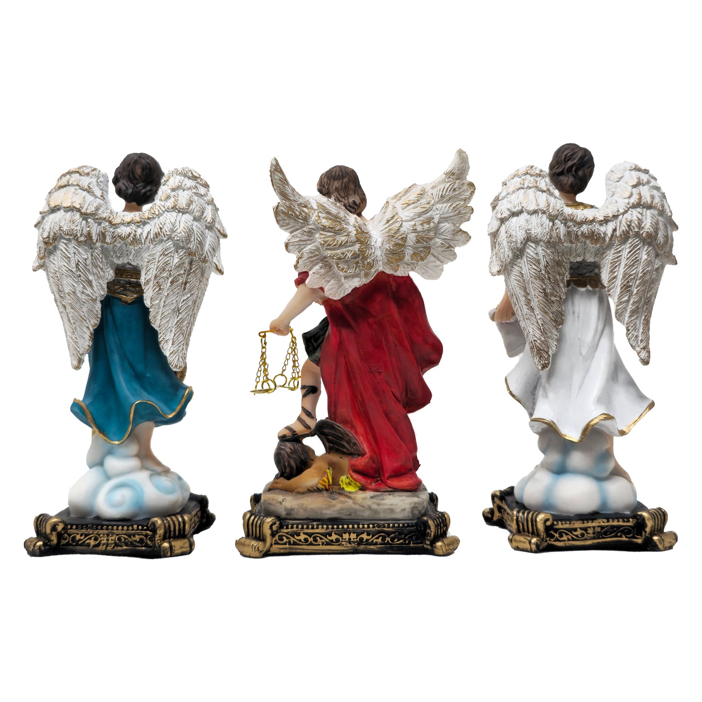 Archangels Gabriel, Raphael, Michael Set Detailed Resin Statues san miguel,gabriel, rafael Beautiful Religious Gift for Christian Believers - MrcjSales image 10