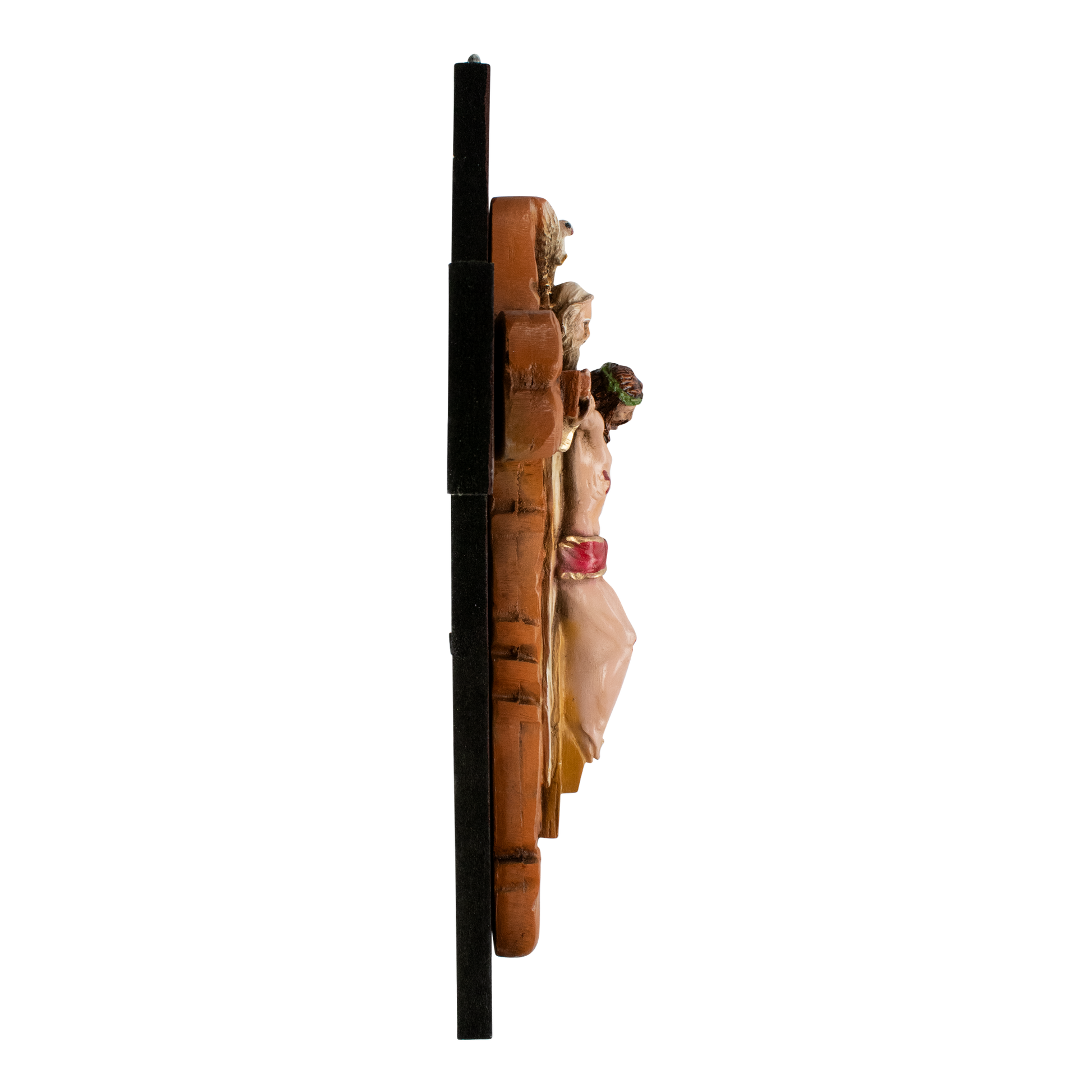 Mrcjsales: Holy Trinity Crucifix | Santísima Trinidad Cruz | Polyester & Resin | Unique Design | Multiple Sizes | Made in Mexico | Perfect Christian Gift! image 5