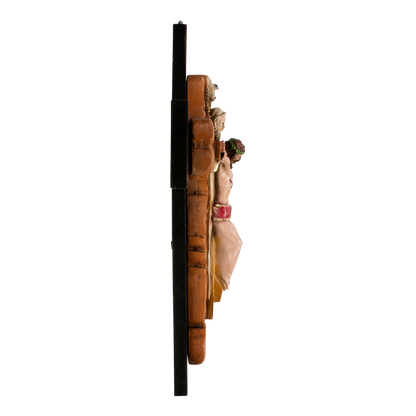 Mrcjsales: Holy Trinity Crucifix | Santísima Trinidad Cruz | Polyester & Resin | Unique Design | Multiple Sizes | Made in Mexico | Perfect Christian Gift! image 5