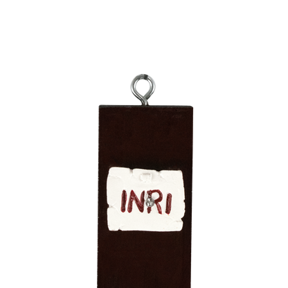 Mrcjsales: Jesus Christ Crucifix Red | Jesus Cristo Polyester | Religious Symbol | Sizes for All Occasions | Crafted in Mexico image 8
