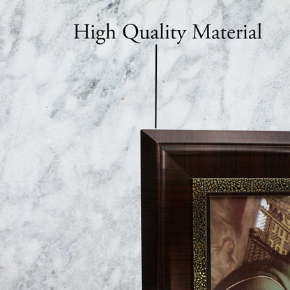 MrcjSales - Last Supper Da Vinci Marco Brown Frame | Oil/Wood | Multiple Sizes | Very Detailed image 1