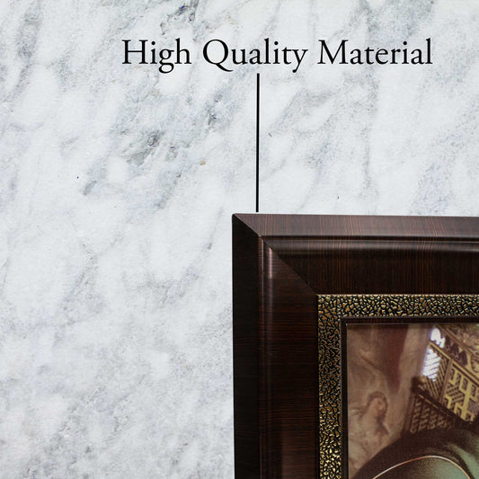 MrcjSales - Last Supper Da Vinci Marco Brown Frame | Oil/Wood | Multiple Sizes | Very Detailed image 1