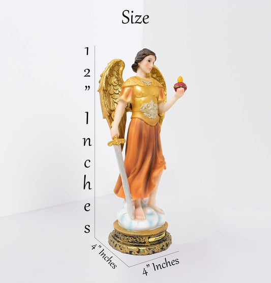 MrcjSales - Archangel Jophiel Statues | Multiple Sizes | Perfect for Church Services, Home Decor, Gifts image 3