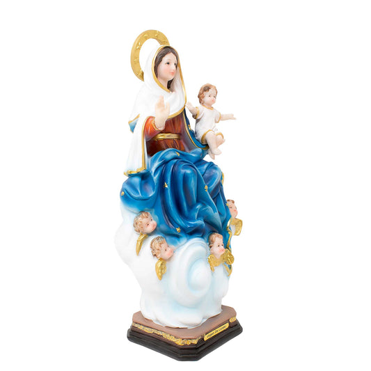 MrcjSales - Virgin Of Loreto Statue | Virgen de Loreto Resin Sculpture | Multiple Sizes | Church, Home Decor, Altars image 1