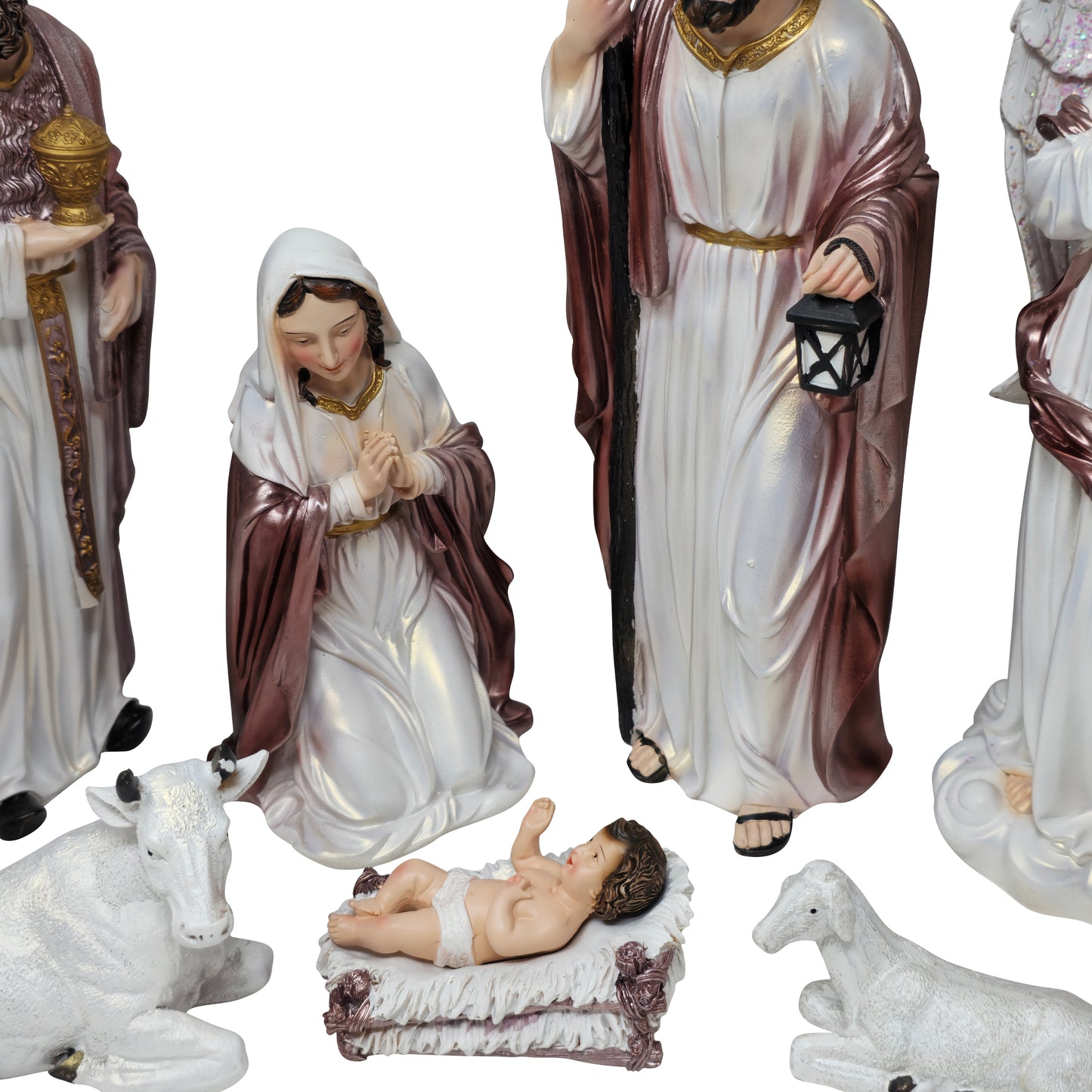Nativity Set 12 Piece 12 Inch High Quality Resin Masterpiece Tradición de Navidad Meaningful Christmas Tradition Ideal for Devotion - MrcjSales image 1