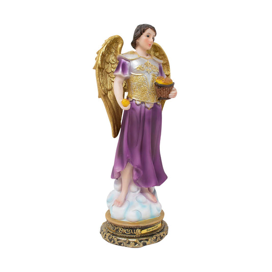 MrcjSales - Archangel Barachiel Statue | Multiple Sizes | Resin Craftsmanship | Ideal for Church, Home Decor, Gifts image 1