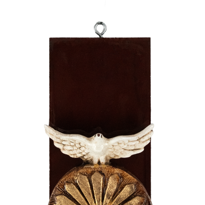 Mrcjsales: Holy Trinity Crucifix | Santísima Trinidad Cruz | Religious Gift | Polyester Resin Art | Made in Mexico | Sizes for Every Occasion image 4