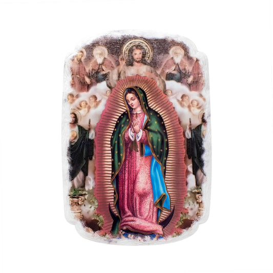 Mrcjsales: Lady of Guadalupe divine Plaque | Pregamino | Resin Craft | Timeless Gift image 0
