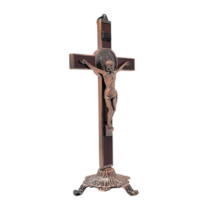 mrcjsales - Saint Benedict Crucifix – Cafe w/Base - Versatile Hanging or Standing Cross - Ideal Gift - Multiple Sizes - Protective Box image 10