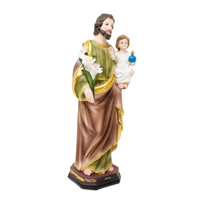 MrcjSales - Saint. Joseph Statue | Multiple Sizes | Resin Craftsmanship | San Jose Engraved | Church, Home Decor, Gifts, Prayers image 1