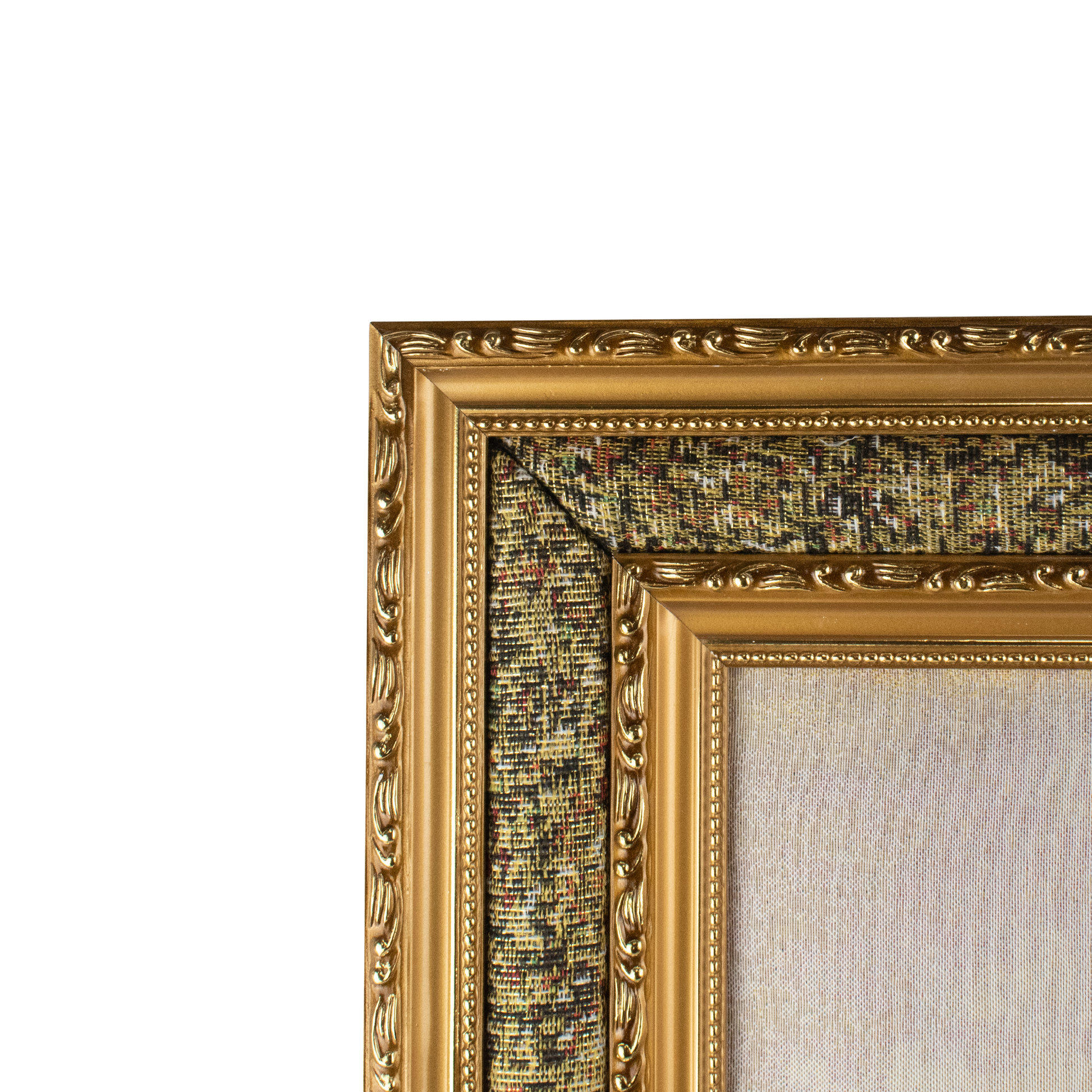 Mrcjsales: Our Lady of Guadalupe | Cloth Frame | Elegant Double Frame | Religious Home Decor | Gift for Loved Ones | Spanish Name: Virgen de Guadalupe image 3