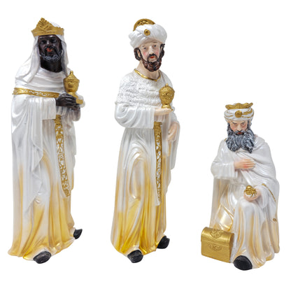 MrcjSales Nativity Set | High-Quality Resin | 12-Piece Masterpiece | Meaningful Christmas Tradition | Multipurpose Set | Exceptional Detail Design | Ideal for Devotion and Reflection Nativity Set #8 image 3