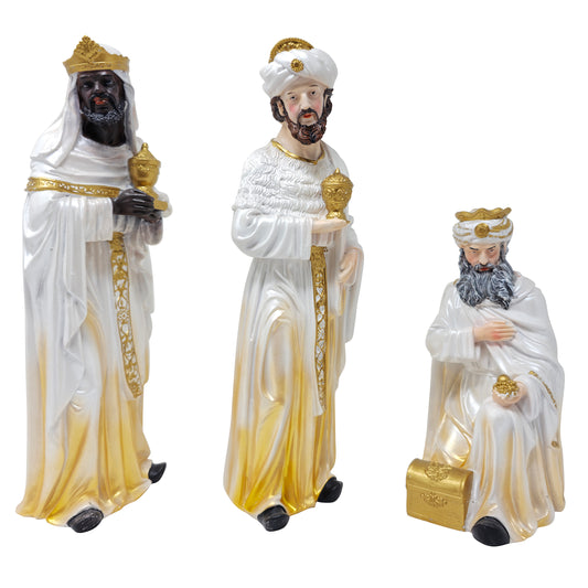 MrcjSales Nativity Set | High-Quality Resin | 12-Piece Masterpiece | Meaningful Christmas Tradition | Multipurpose Set | Exceptional Detail Design | Ideal for Devotion and Reflection Nativity Set #8 image 3