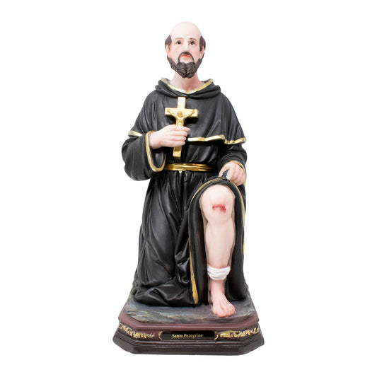 MrcjSales - Holy Pilgrim Resin Statue | Multiple Sizes | Santo Peregrino | Perfect for Church, Home Decor, Gifts image 0