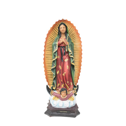 Our Lady of Guadalupe Statue, 8, 12, 16, 24 Inches, Resin, Perfect for Church, Home Decor, Religious Gift, Virgen de Guadalupe Statue mrcjsales image 5