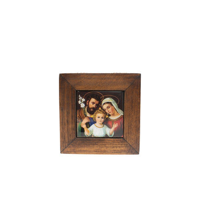 MrcjSales Holy Family Jewelry Box - Elegant Design | Perfect for Any Occasion | Great Gift Idea | Multiple Sizes - Small - 3"x3" Inches image