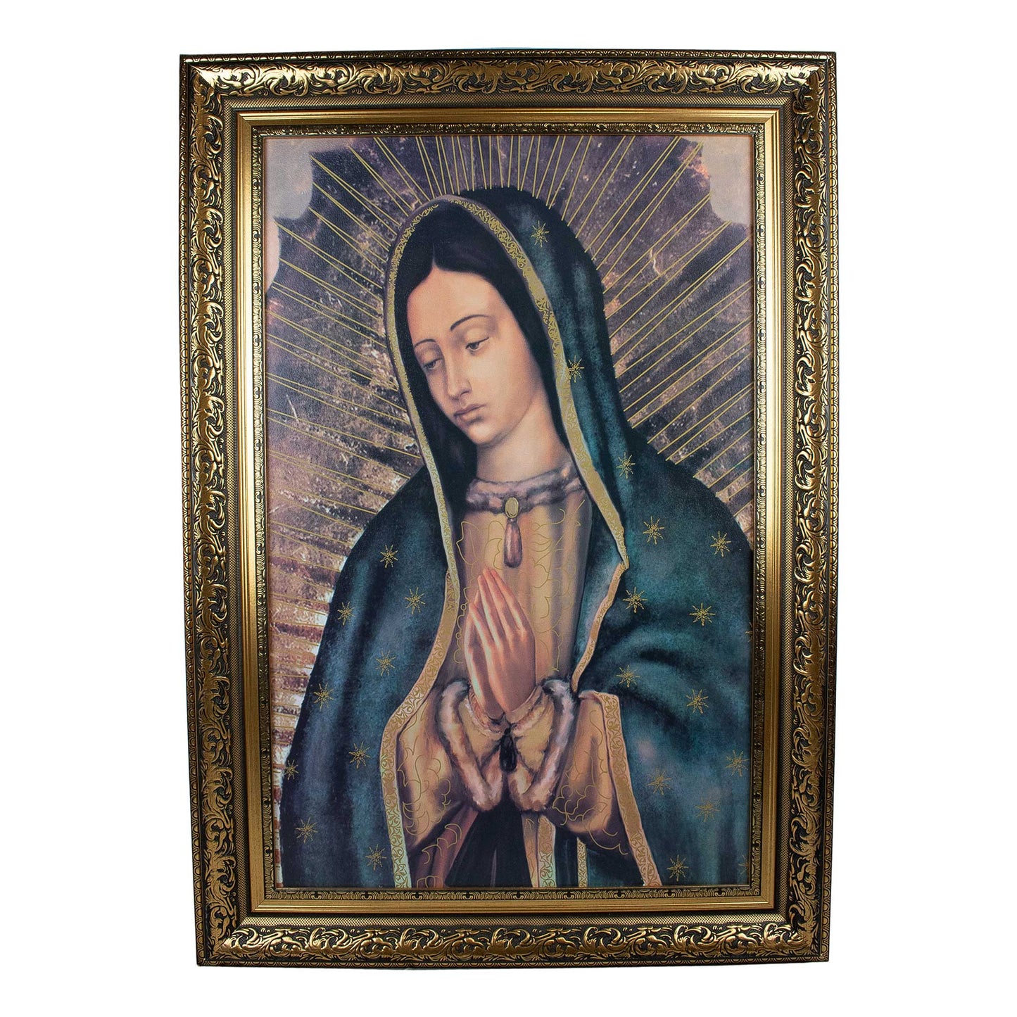 Our Lady of Guadalupe Elegant Gold Frame image 0