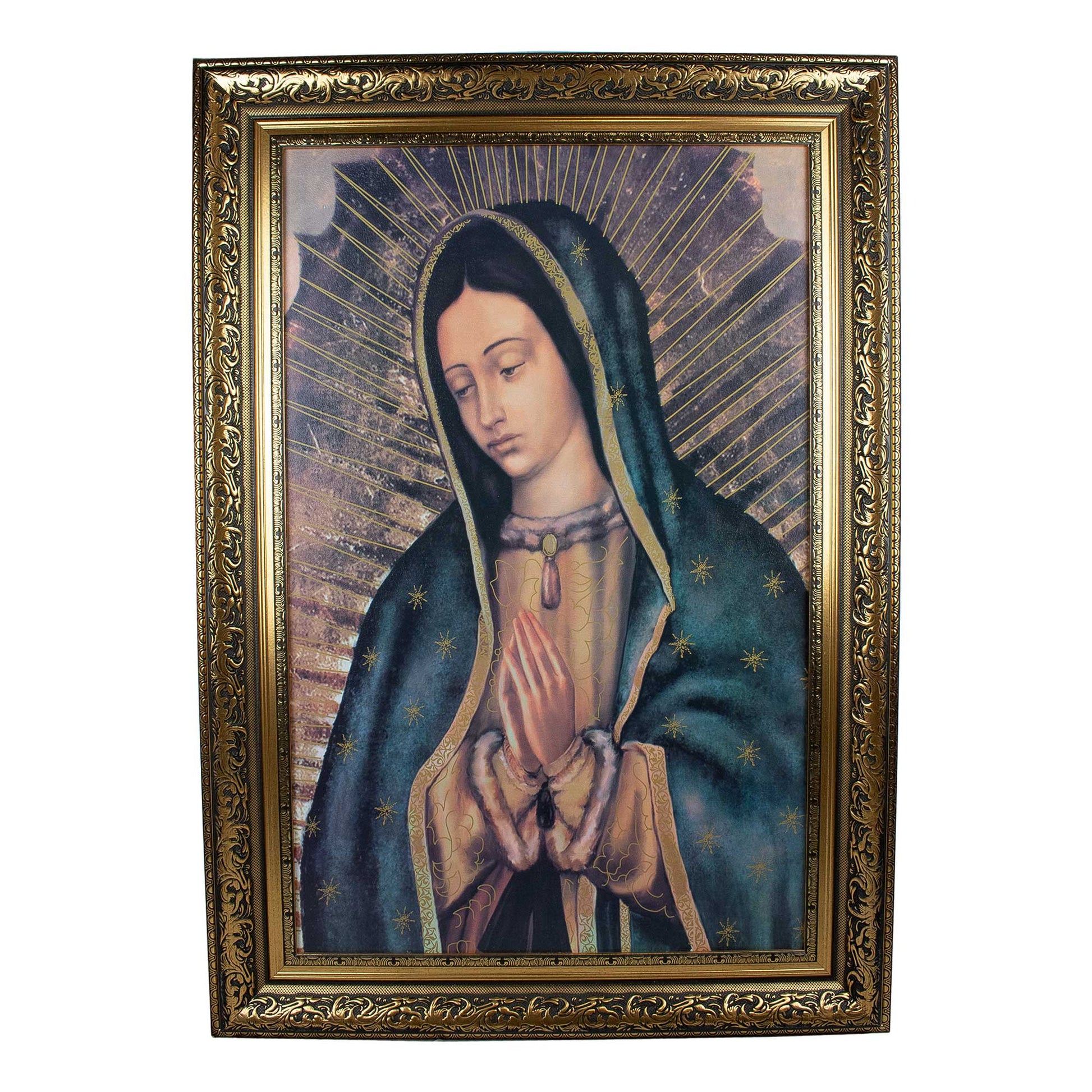 Our Lady of Guadalupe Elegant Gold Frame image 0