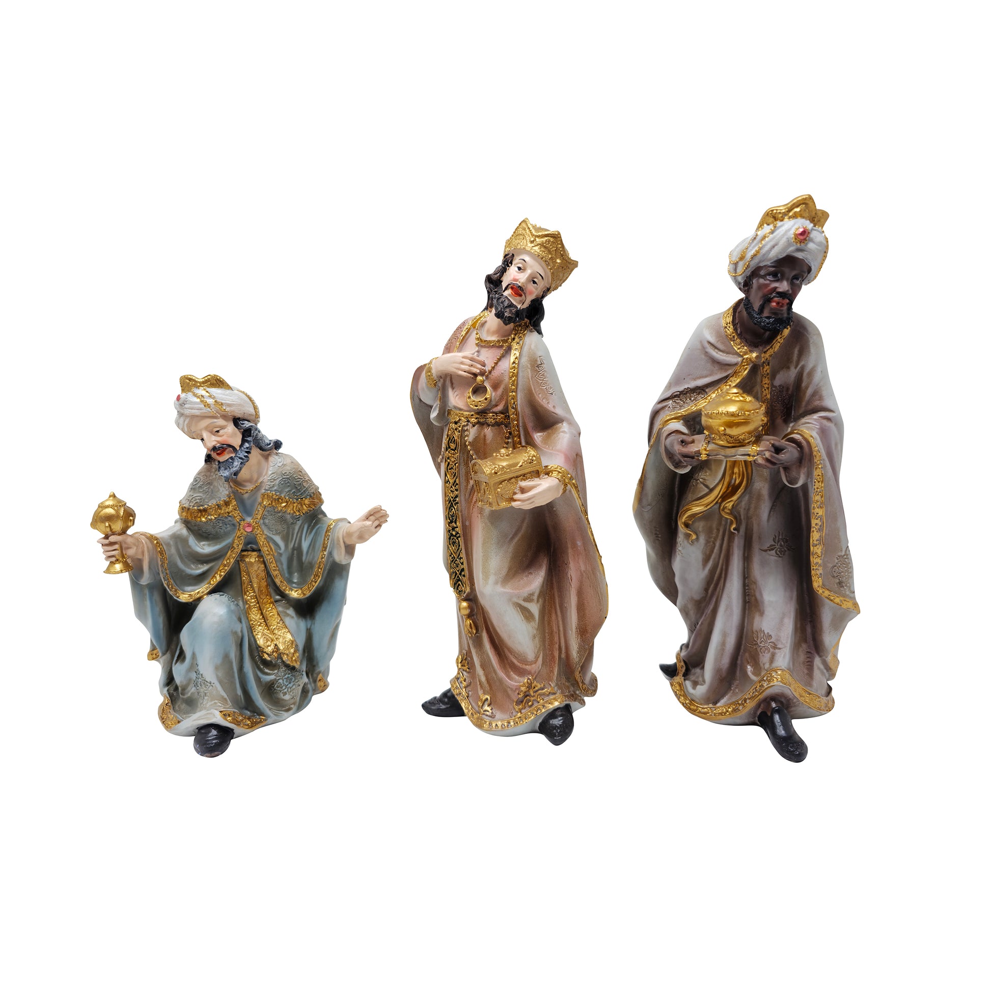 MrcjSales Nativity Set | High-Quality Resin | 12-Piece Masterpiece | Meaningful Christmas Tradition | Multipurpose Set | Exceptional Detail Design | Ideal for Devotion and Reflection Nativity Set #7 image 4