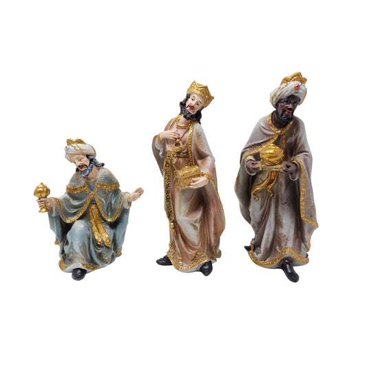MrcjSales Nativity Set | High-Quality Resin | 12-Piece Masterpiece | Meaningful Christmas Tradition | Multipurpose Set | Exceptional Detail Design | Ideal for Devotion and Reflection Nativity Set #7 image 4