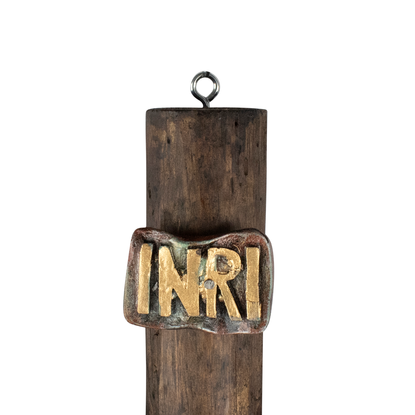 Mrcjsales: Jesus Christ Red-Bronze | Wooden Trunk | Tree Trunk & Resin | Mexican Design | Faith Symbol | Warning: Thorn Crown | Handmade Alterations image 4