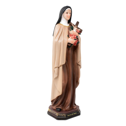 MrcjSales - Teresa of Jesus Resin Statue | Multiple Sizes for Church & Home | Durable & Realistic | Spanish Name | Ideal for Decor, Gifts, Prayers image 1