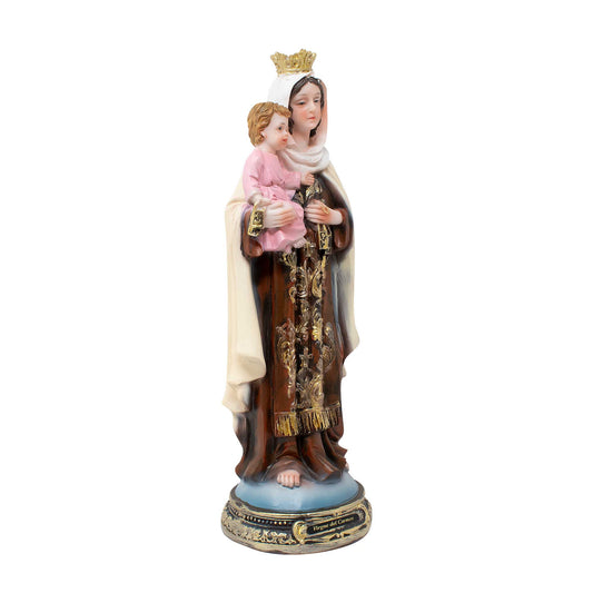 MrcjSales - Virgin of Carmen Statue | Multiple Sizes | Resin Craftsmanship | Virgen de Carmen | Church, Home Decor, Gifts image 1