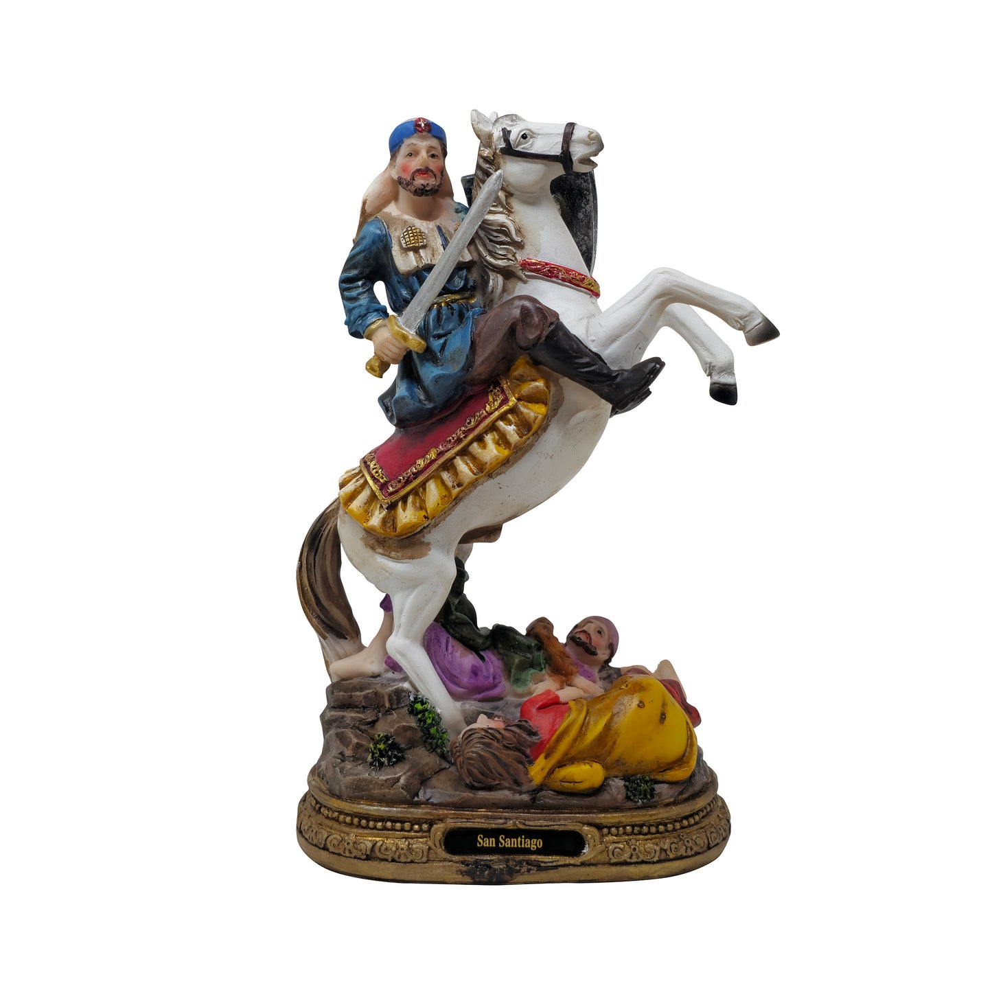 MrcjSales - San Santiago Resin Statue | Multiple Sizes | Inspirational Church Decor | Ideal for Church Services, Home Altars, and Meaningful Gifts image 5