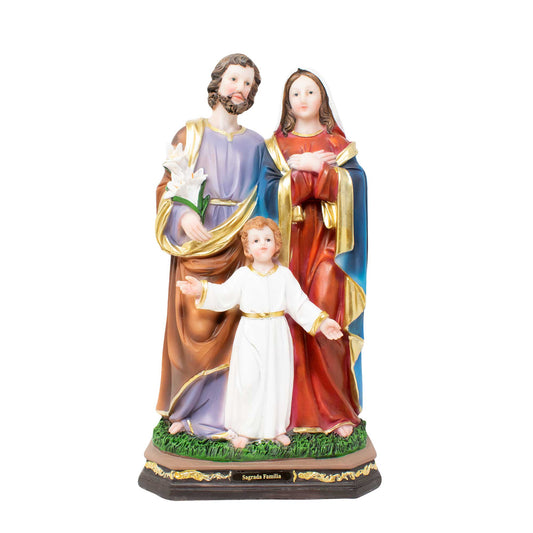 MrcjSales - Holy Family Resin Statue | Multiple Sizes |  Jesus, Joseph, Mary | 'Sagrada Familia' | Elegant Meaningful Religious Item image 0