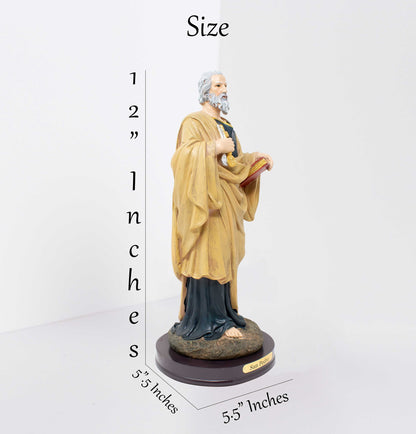 MrcjSales - Saint Peter Resin Statues | Padre Pio | Multiple Sizes | Perfect for Church, Home Decor, Gifts | Inspire Hope and Faith image 2