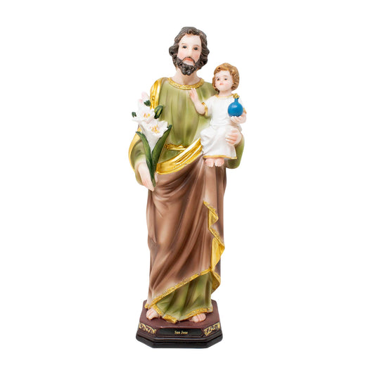 MrcjSales - Saint. Joseph Statue | Multiple Sizes | Resin Craftsmanship | San Jose Engraved | Church, Home Decor, Gifts, Prayers image 0