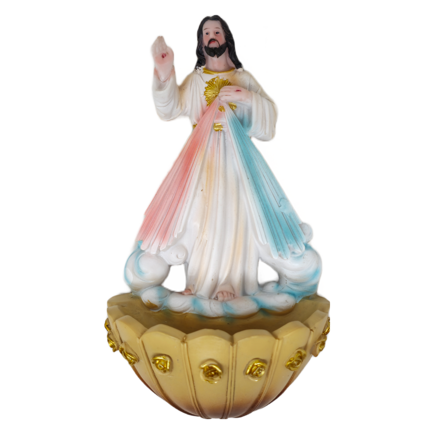 Divine Mercy - Divina Misericordia Wall Plaque Holy Water Holder image 0