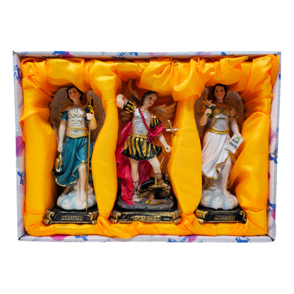 Archangels Gabriel, Raphael, Michael Set Detailed Resin Statues san miguel,gabriel, rafael Beautiful Religious Gift for Christian Believers - MrcjSales image 8