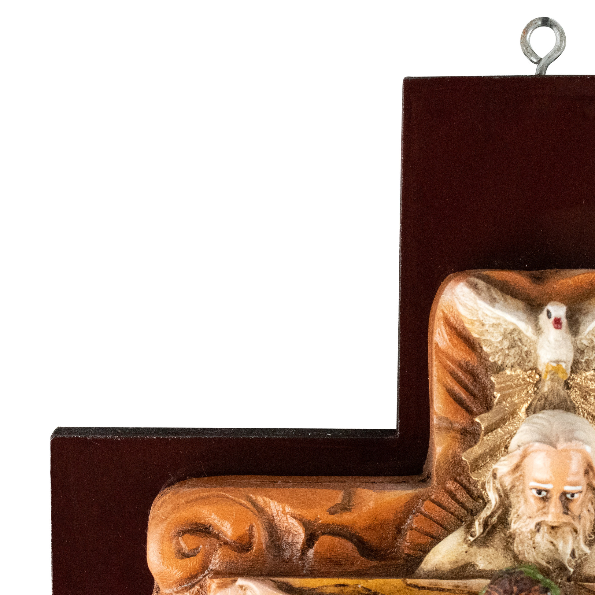 Mrcjsales: Holy Trinity Crucifix | Santísima Trinidad Cruz | Polyester & Resin | Unique Design | Multiple Sizes | Made in Mexico | Perfect Christian Gift! image 9
