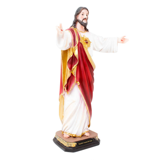 Sacred Heart of Jesus Religious Statue | Sagrado Corazon de Jesus Statue – 8 Inches image 1